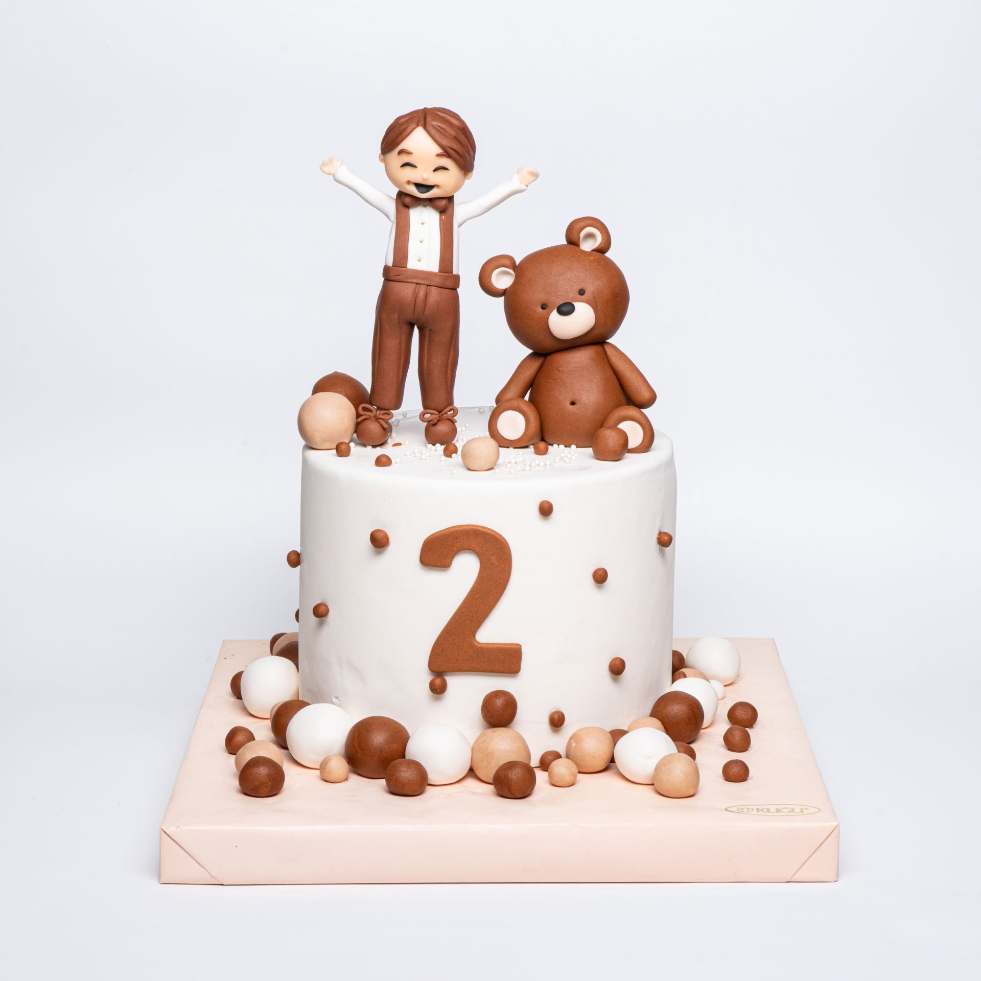 Erkek Çocuk & Ayı Pasta