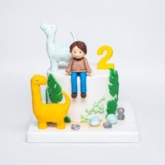 Mini Dinazorlar Pasta