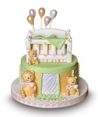 Ayıcıklı Butik Doğum Günü Pastası