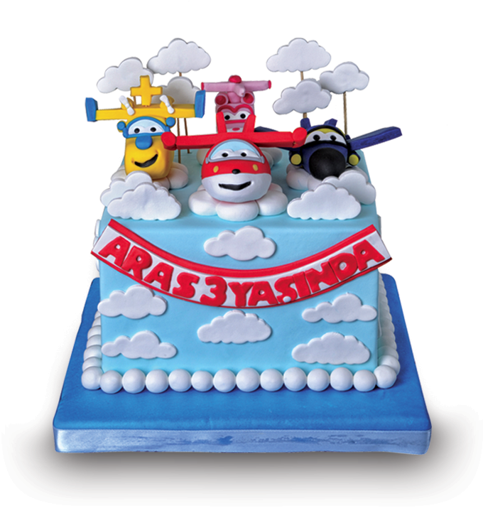 Harika Kanatlar Butik Doğum Günü Pastası