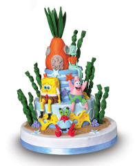 Sünger Bob ve Arkadaşları Butik Doğum Günü Pastası