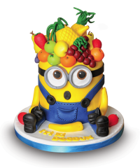 Minion Butik Doğum Günü Pastası