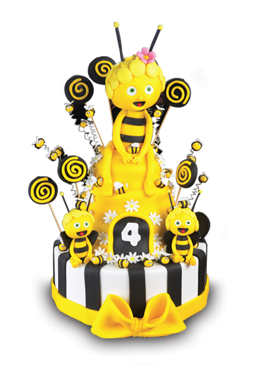 Arı Maya Doğum Butik Günü Pastası