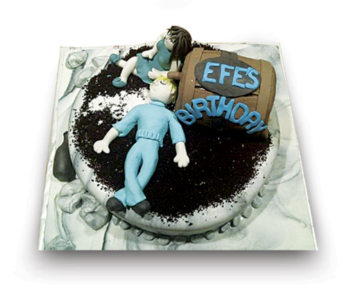 Yetişkin Butik Kutlama Pastası