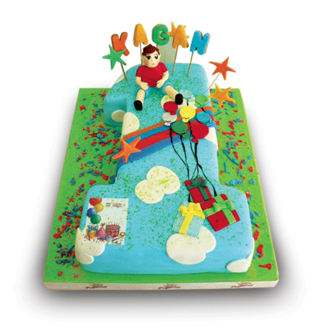 1 Yaş Butik Doğum Günü Pastası