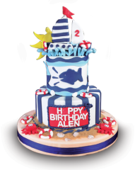 Denizci Doğum Günü Pastası