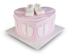 Baby Shower Butik Pastası