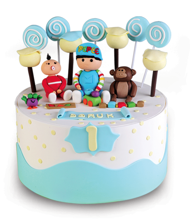 Pepee Doğum Günü Butik Pastası