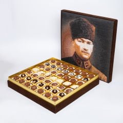 Tablolu Butik Kutu Spesiyal Çikolata 19