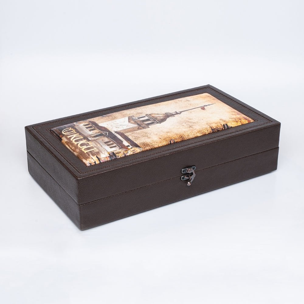 Tablolu Butik Tavlalı Kutu Spesiyal Çikolata