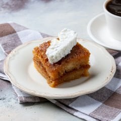 Ekmek Kadayıfı (Kaymaklı)