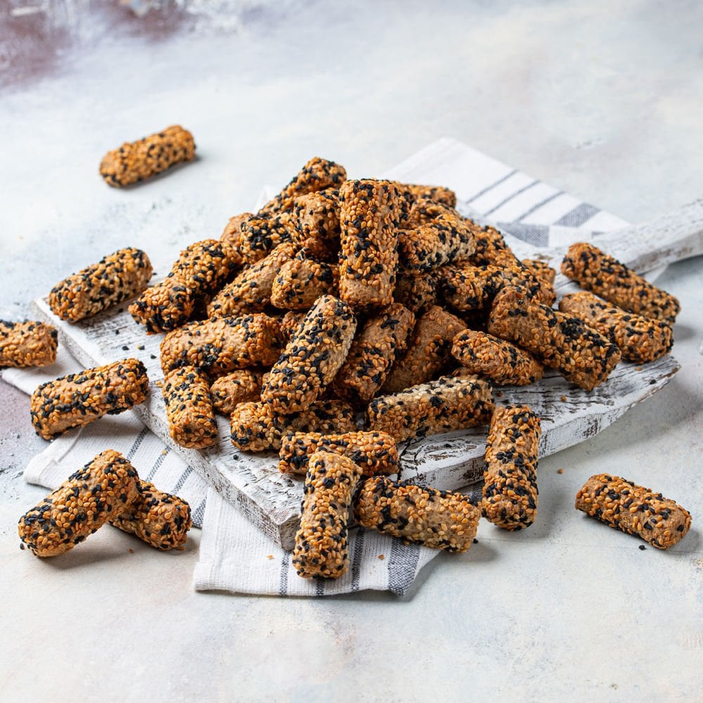 Çörek Otlu Susamlı Mini Tuzlu