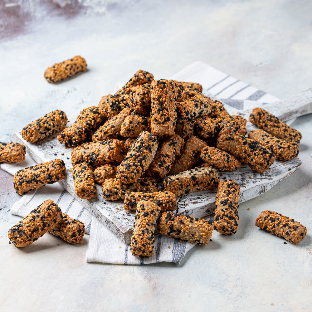 Çörek Otlu Susamlı Mini Tuzlu