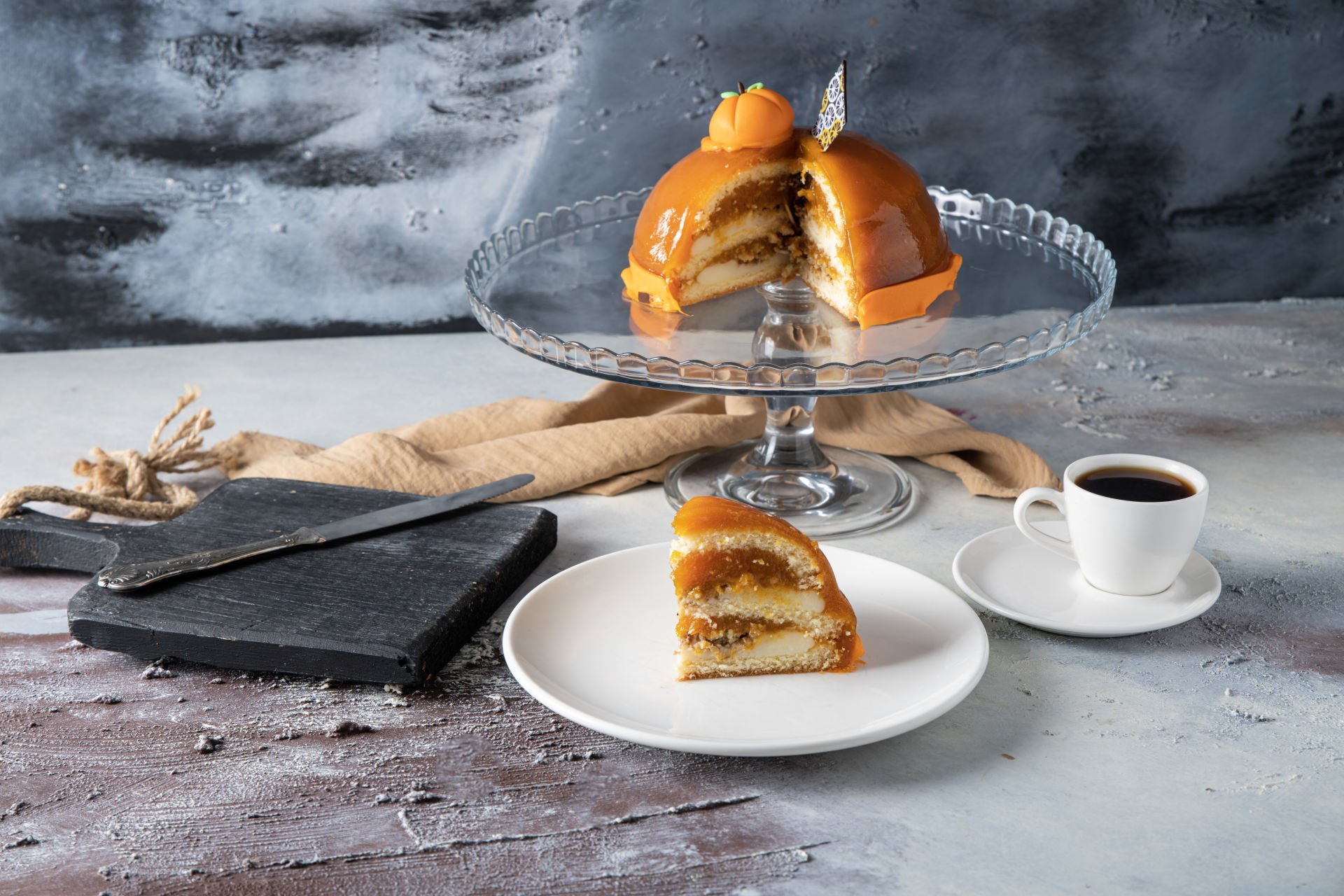 Kabaklı Cevizli Pasta