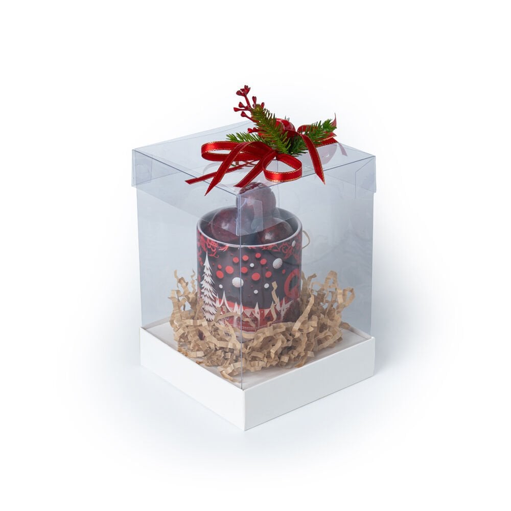 Yılbaşı Temalı Kupa Çikolata 2