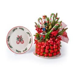 Yılbaşı Temalı Seramik Tabaklı Hediyelik 1