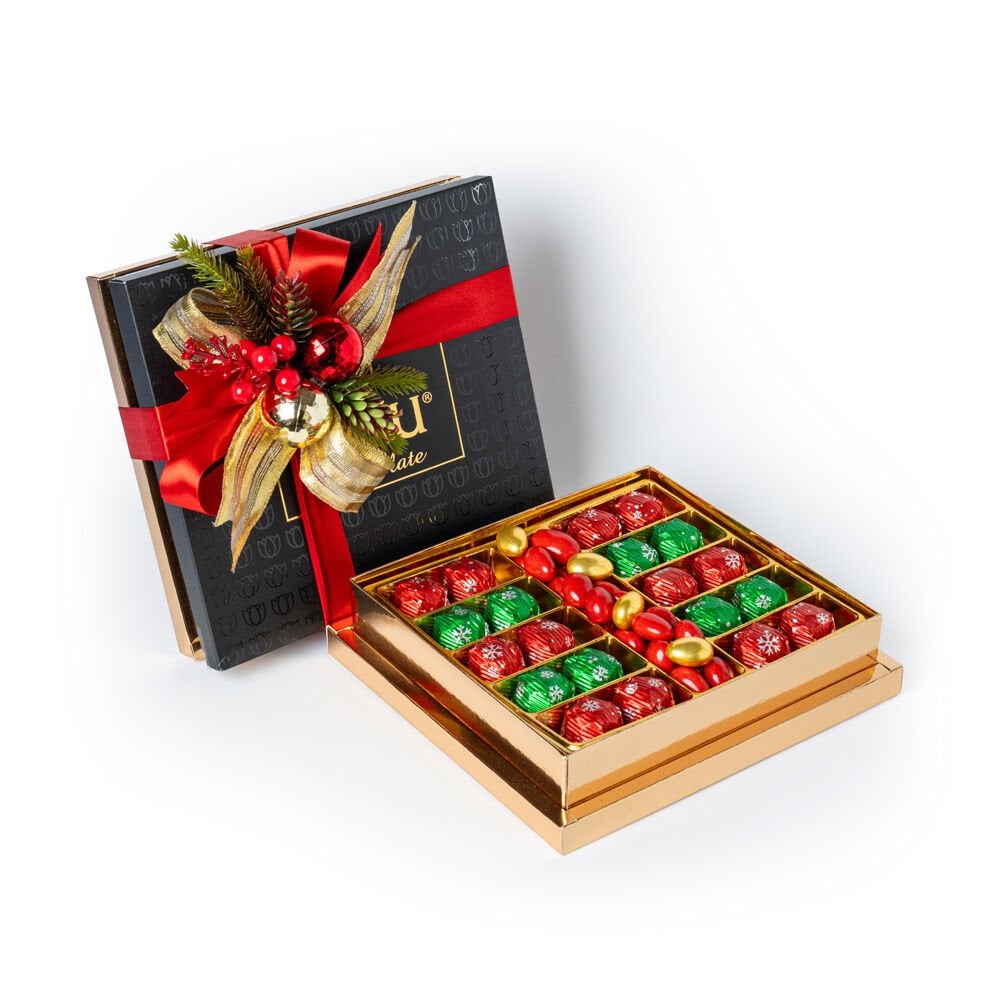 Yılbaşı Temalı Siyah Mix Kutu 3