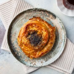 Patlıcanlı Gül Böreği