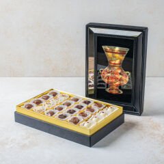 Cam Tablolu  Butik Kutu Spesiyal Çikolata 1