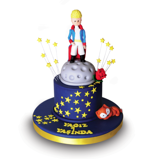 Küçük Prens Doğum Günü Pastası