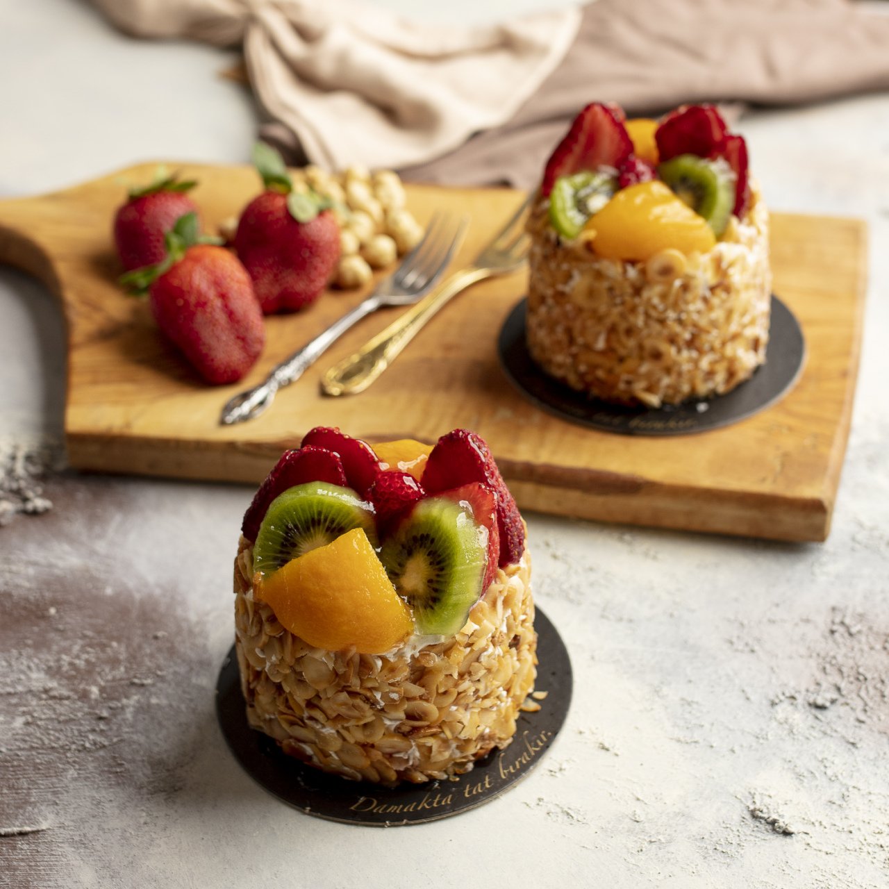 Karışık Meyveli Pasta