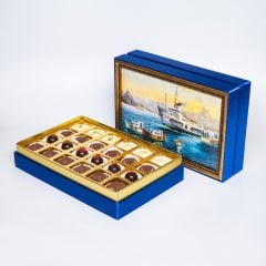 Tablolu Butik Kutu Spesiyal Çikolata